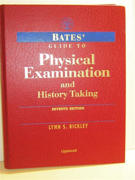 Bates Guide To Physical Examination And History Taking Lynn S Bickley Robert A Hoekelman