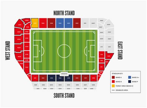 Brentford Community Stadium Seating Plan, HD Png Download - kindpng