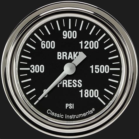 Classic Instruments Store Hot Rod Brake Pressure Gauge