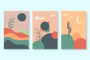 Flat Design Boho Wall Art Graphic By Selim Gdb Creative Fabrica