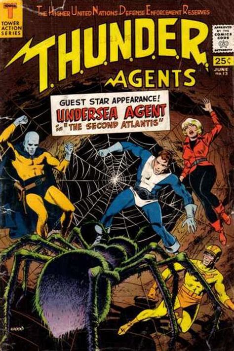 Thunder Agents 1 Tower Comics Comic Book Value And Price Guide