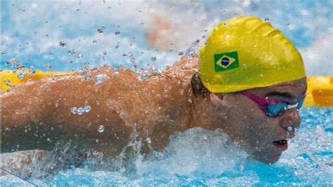 Ouro Gabriel Bandeira Vence Nos M Borboleta Classe S E Bate