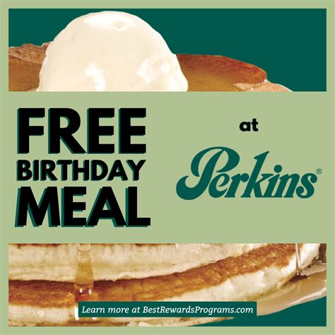 Perkins Free Birthday Meals Best Rewards Programs