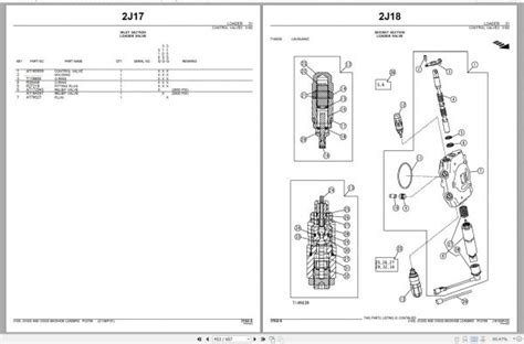 John Deere Backhoe Loaders 310G 310SG 315SG Parts Catalog PC2755 2000