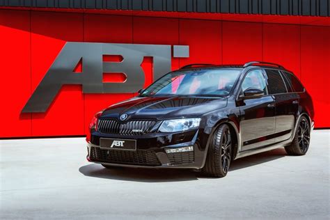 Skoda Octavia Rs Abt La Station Wagon Incrementa La Sua Potenza