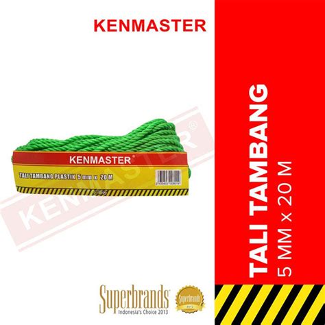 Kenmaster Tali Tambang Plastik 5mm X 20 M Pengikat Serbaguna Lazada