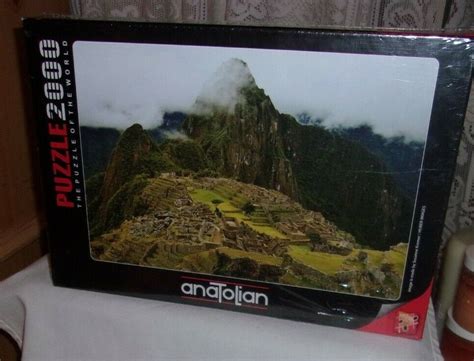 Anatolian Puzzle Machu Picchu 2000 Piece Jigsaw Puzzle For Sale