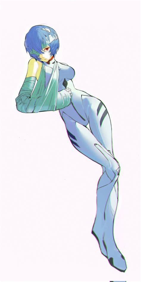 Ayanami Rei Neon Genesis Evangelion Drawn By Miyu Shiyemiyu Danbooru