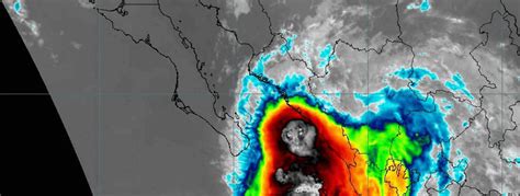 BC en alerta azul por huracán Nora El Mexicano