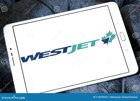 Westjet Airlines Logo Editorial Photography Image Of Symbols 118578292