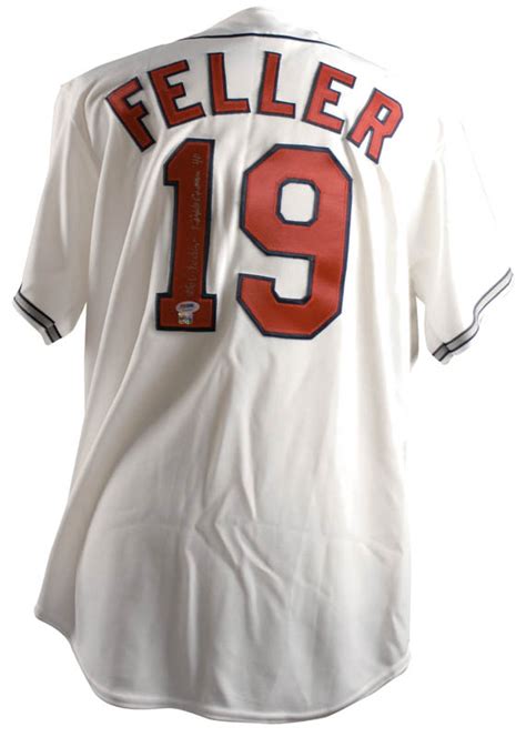 Bob Feller - Jersey Signed | HistoryForSale Item 287133