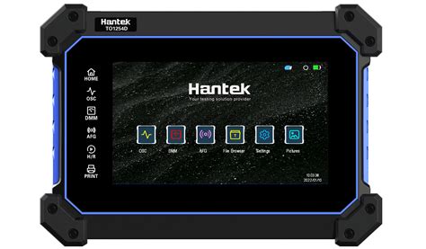 Hantek TO1112D Oscilloscope Tactile Portable 2 Canaux 110MHZ Avec