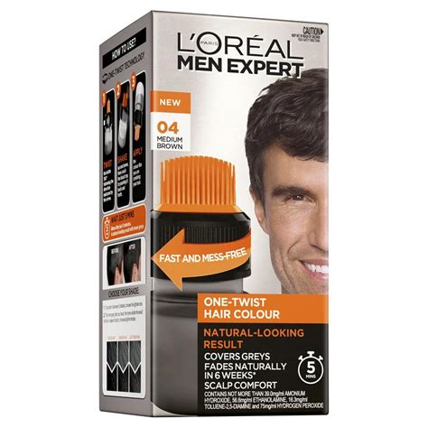 Buy L Oreal Paris Men Expert One Twist Hair Colour Medium Brown