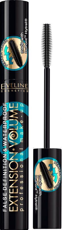 Eveline Cosmetics Extension Volume Máscara De Pestañas A Prueba De Agua Volumizadora Y