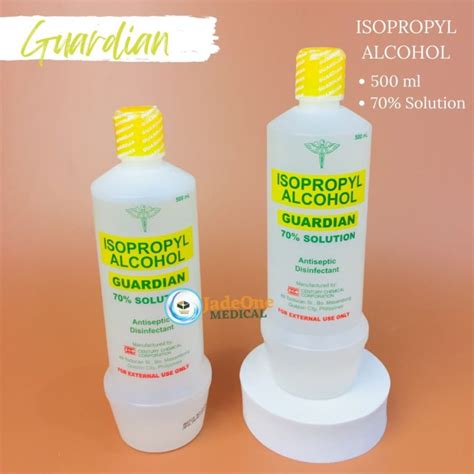 Guardian Isopropyl Alchol 70 500ml Lazada Ph