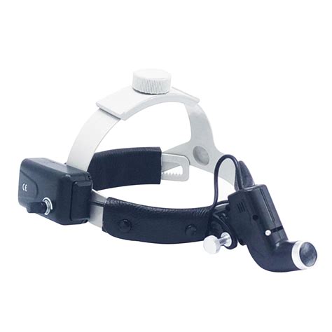 L Mpara Led De Cabeza Dental Lupa Binocular Brillo Ajustable Faro Quir