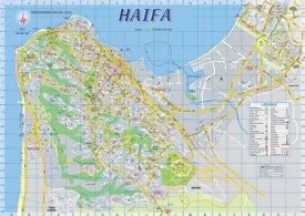 Haifa Maps | Israel | Maps of Haifa