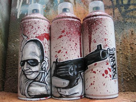 hoakser's blog: Bart Simpson custom graffiti cans and more!!