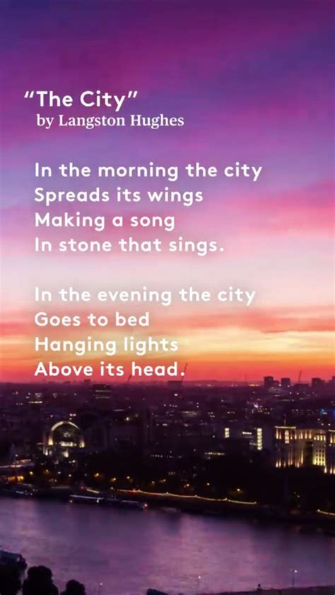 City Poem Poems Songs Singing