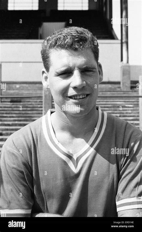 Cardiff City Footballer Colin Baker July 1961 Stock Photo Alamy