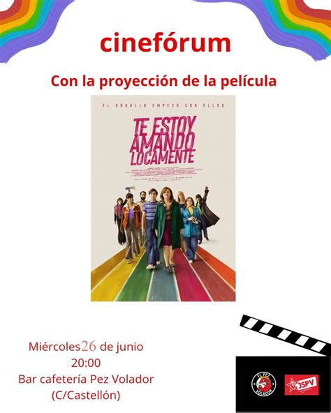 Orihuela Cine Con La Pel Cula Espa Ola Te Estoy Amando Locamente