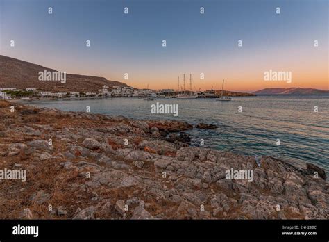 Karavostasis folegandros sunset hi-res stock photography and images - Alamy