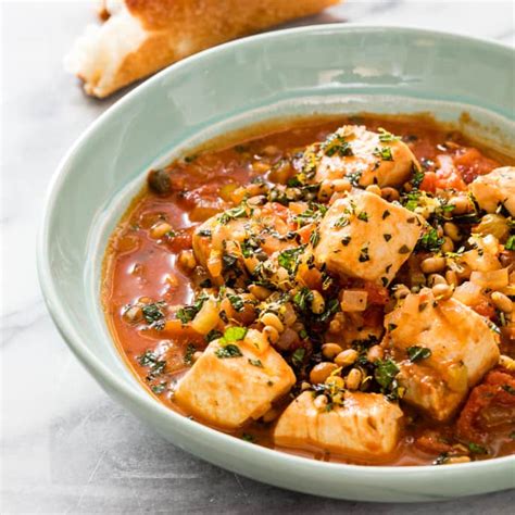 Sicilian Fish Stew America S Test Kitchen Recipe