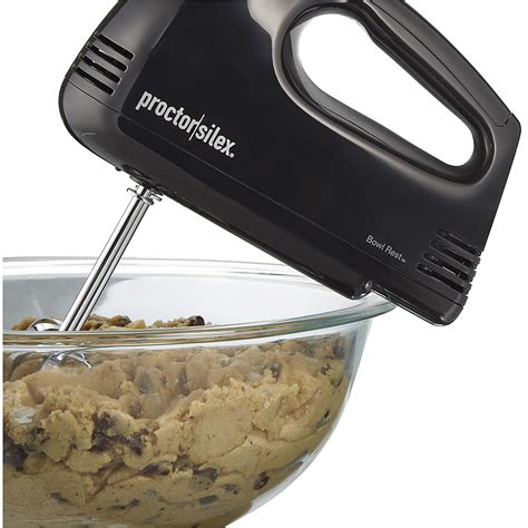 Best Buy Proctor Silex Easy Mix Hand Mixer 5 Speeds Black 62507PS