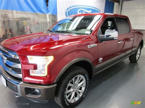 2016 Ruby Red Ford F150 King Ranch Supercrew 4x4 108972071 Photo 3