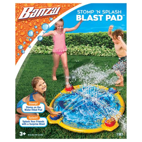 Banzai Stomp N Splash Blast Pad Planet Fun Nz