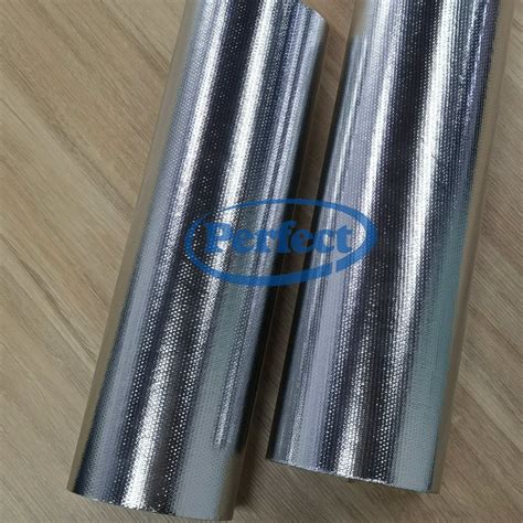 Glass Fireproof Fiberglass Adhesive Aluminium Fiber Aluminum Foil Fiber