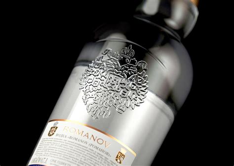 ROMANOV Vodka. Redesign, 2021 :: Behance