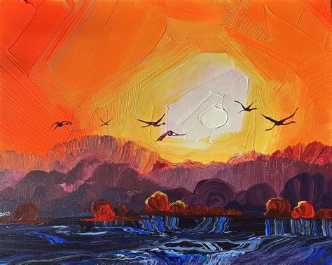 Flight 2023 Anastasia Trusova Acrylic 2023 Rart