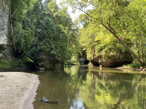 Paint Creek State Park In Bainbridge Ohio Oh