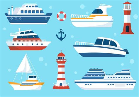 Yachts Template Hand Drawn Cartoon Flat Illustration With People