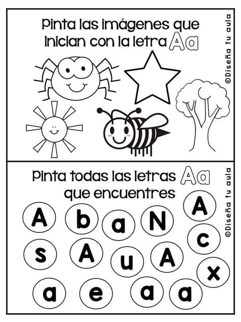 Pin de GiGi en preescolar Actividades de letras Enseñanza de las