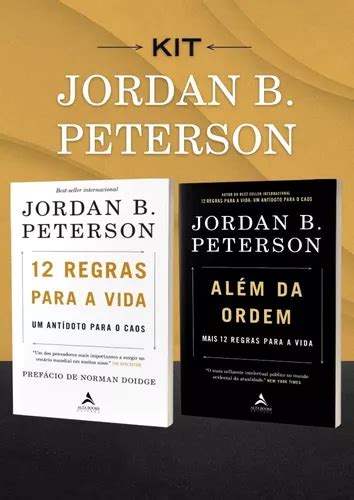 Livros Kit 12 Regras Para A Vida E Além Da Ordem Parcelamento sem juros