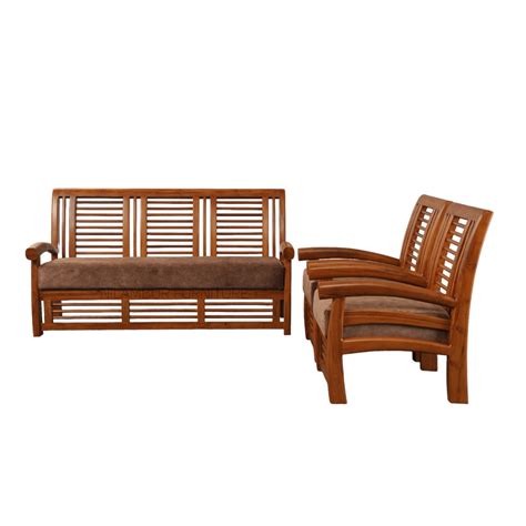 Tusker Teak Wood Sofa