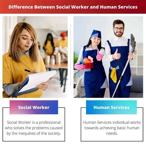 Social Worker Vs Human Services Difference And Comparison