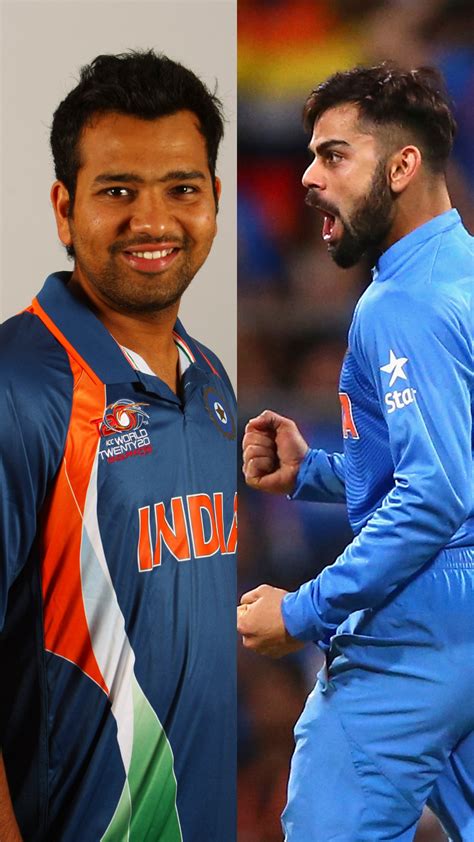 Virat Kohli And Rohit Sharmas T20i Wickets As They Gear Up For T20