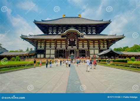 Nara Japón 26 De Julio De 2017 Todai ji Significa Literalmente El