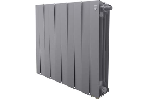 Радиатор ROYAL THERMO PianoForte 500 Silver Satin VDR80 - 12 секций НС ...