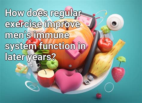 How Does Regular Exercise Improve Mens Immune System Function In Later