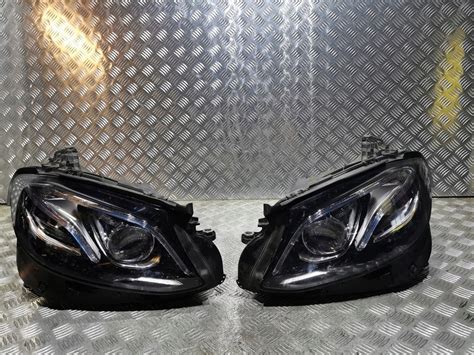 MERCEDES E KLASA W213 FULL LED LAMPA PRZEDNIA KPL Xenon Lampa Lewa Lewy