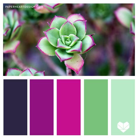 Color Palette: Pleasantly Purple — Paper Heart Design