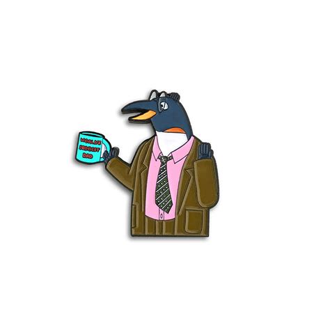 Patti Lapel "Pinky Penguin" Enamel Pin – Gallery1988