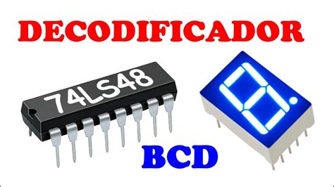 Cómo conectar un decodificador de BCD a 7 segmentos 74LS48 SIMULACIÓN