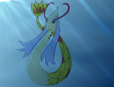 Shiny Milotic by naiova on DeviantArt