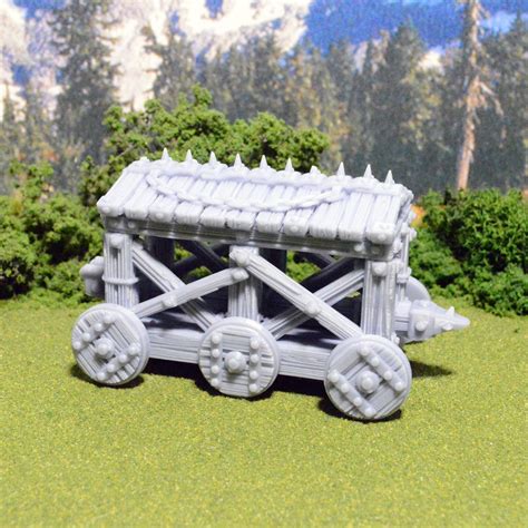 Siege Engine Battering Ram 15mm 28mm 32mm For Dandd Terrain Dnd