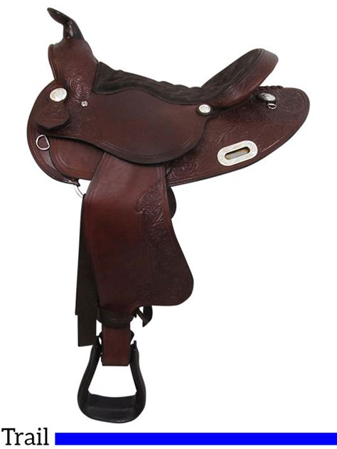 15 To 17 Big Horn Extra Wide Trail Saddle 908